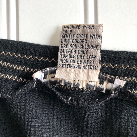 Notations Black Long Sleeve Top~ Size Large - Picture 7 of 7